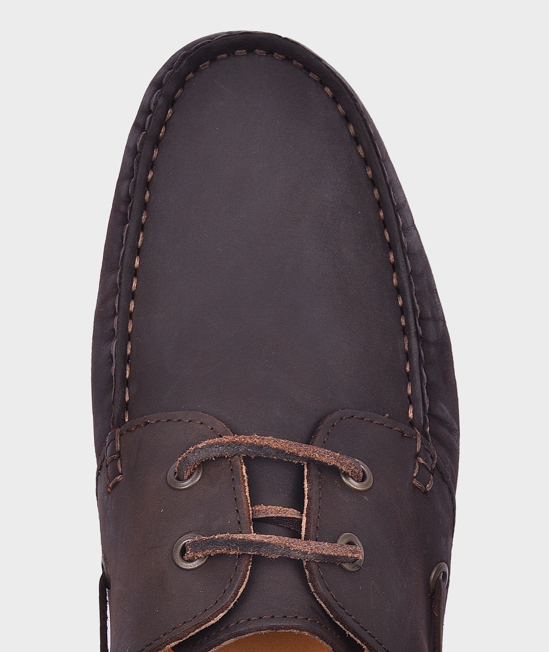 Lederwarren Boat Brown Shoes