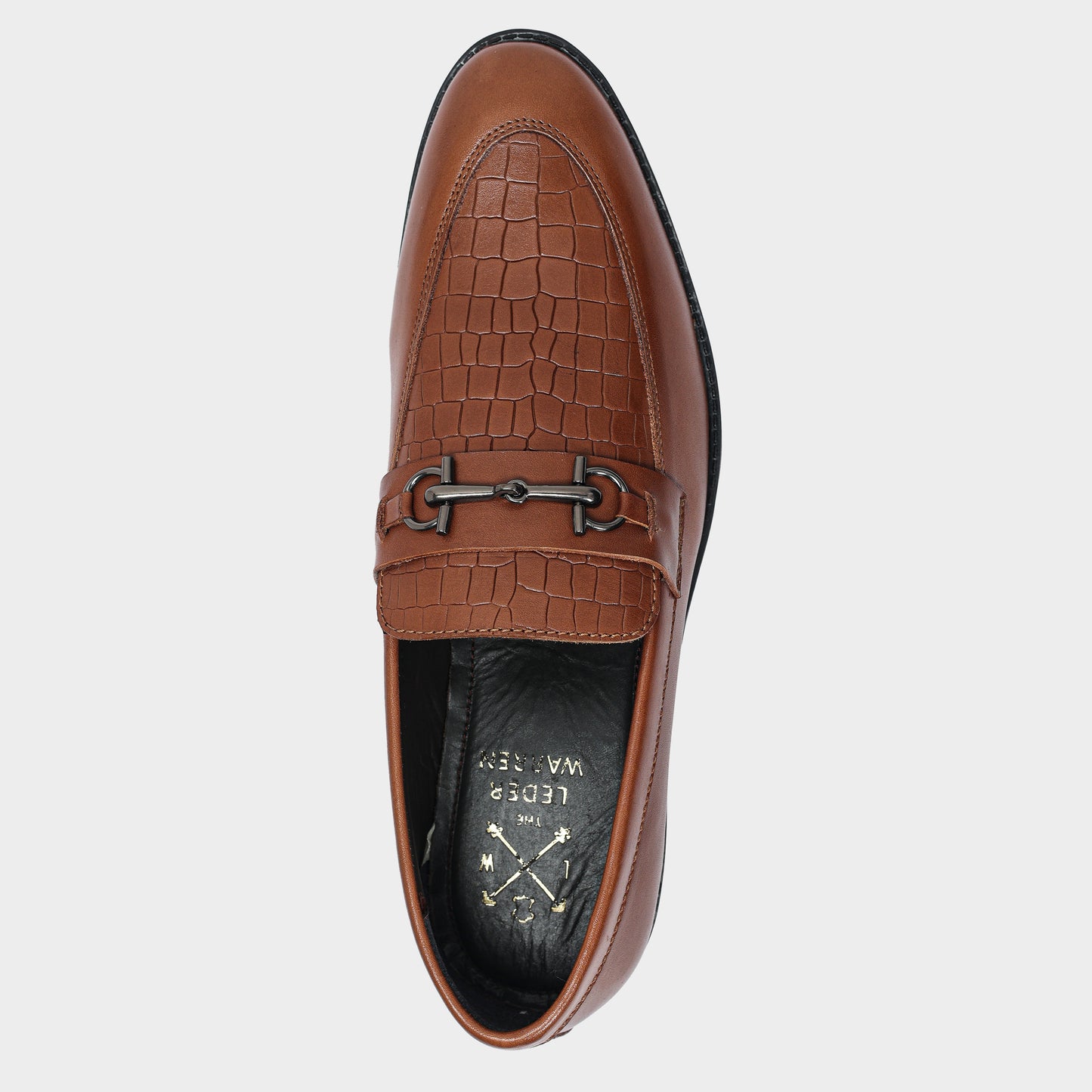 Men's Leather Buckle Shoes