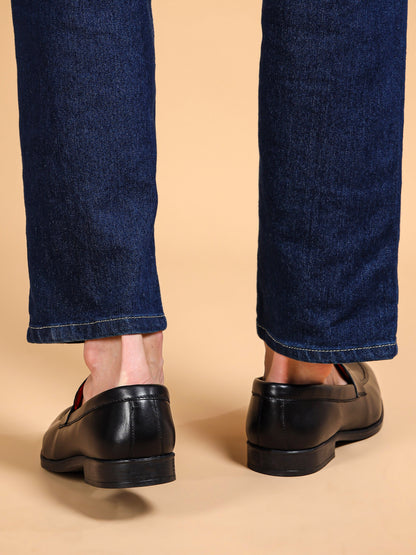 Penny Loafers  Black Shoes
