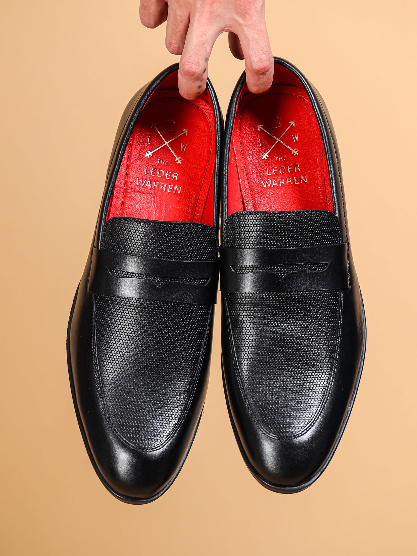 Penny Loafers  Black Shoes
