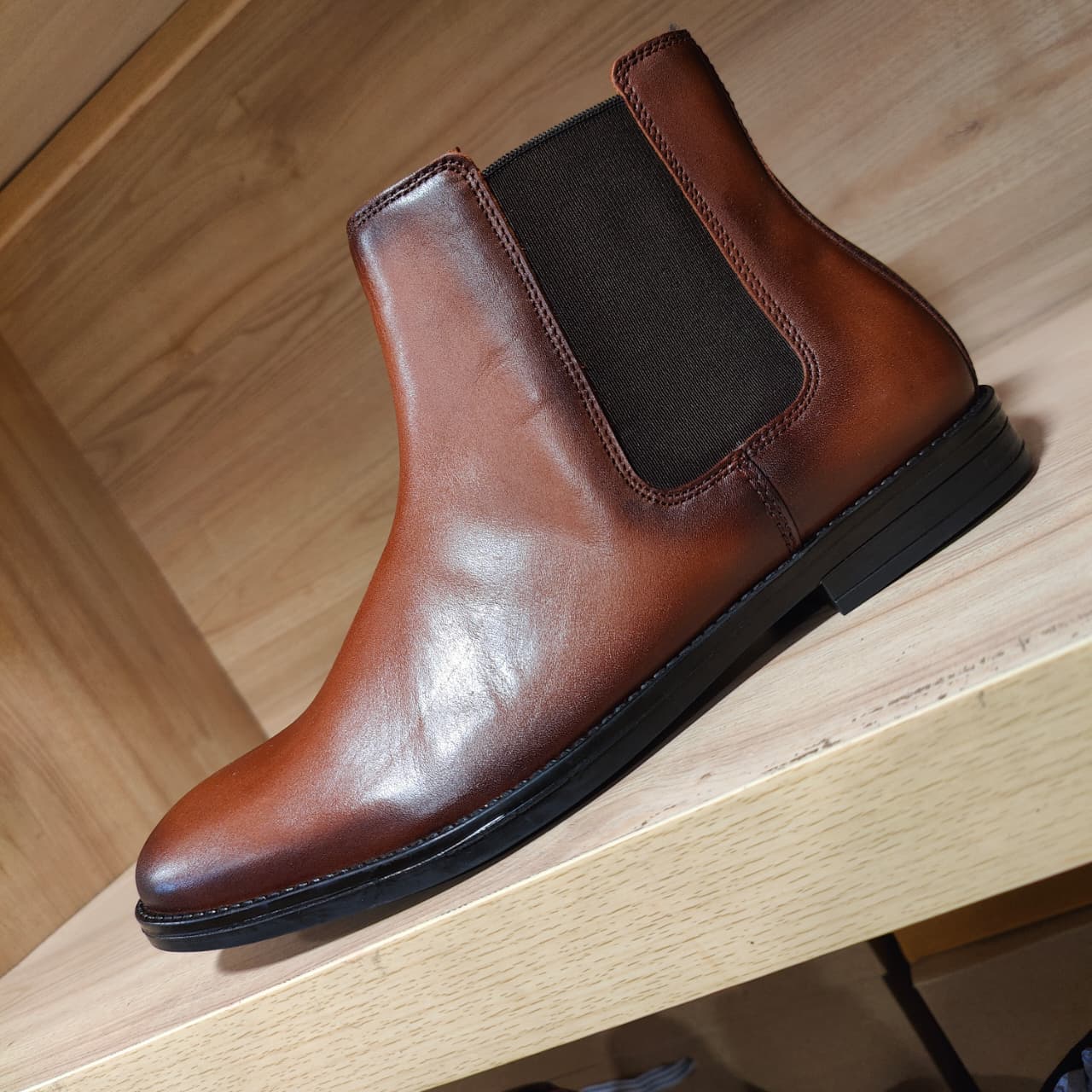 Leder warren Chelsea Boots Tan