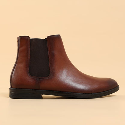Leder warren Chelsea Boots Tan