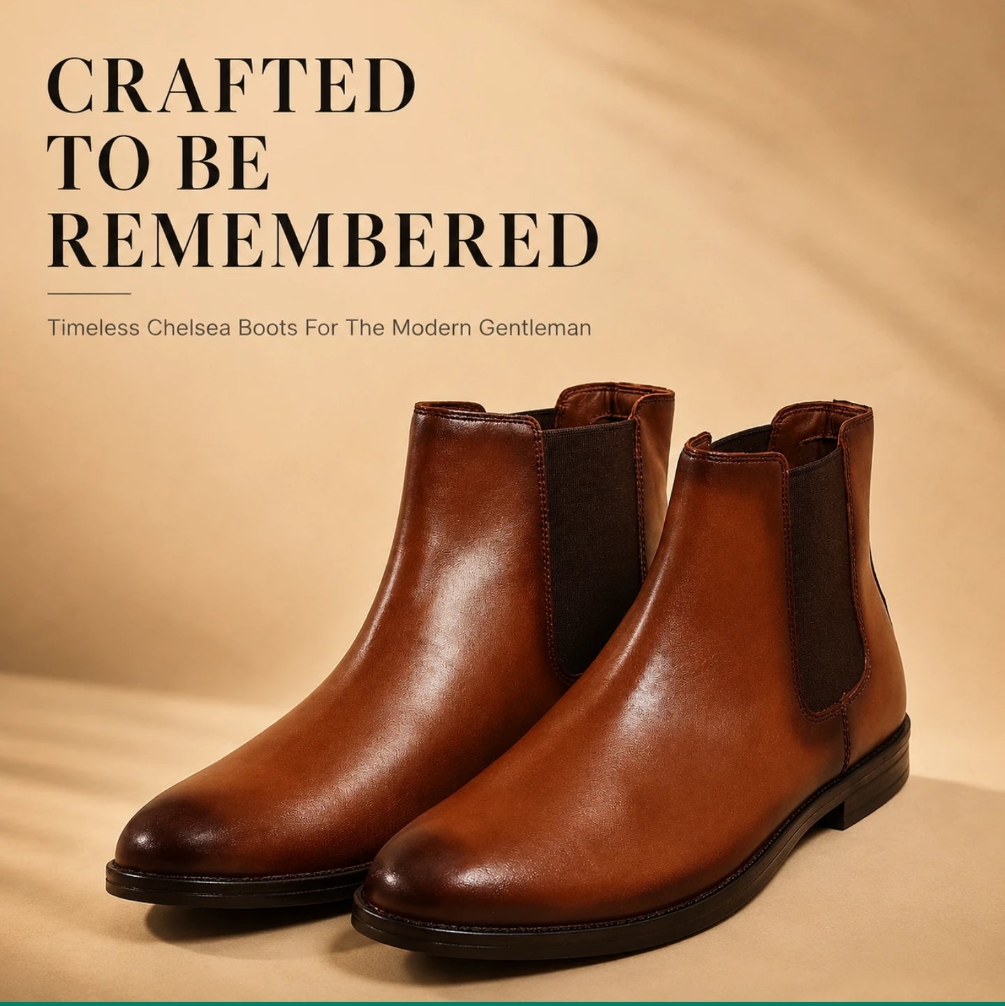 Leder warren Chelsea Boots Tan