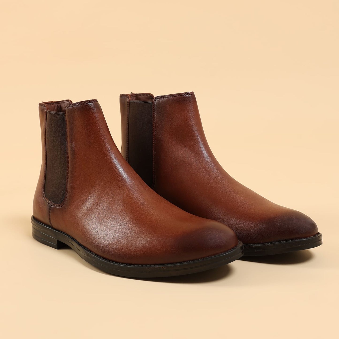 Leder warren Chelsea Boots Tan