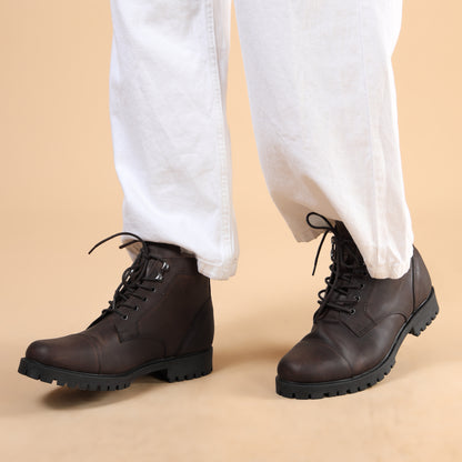 Men's Riding Boots Lace Up