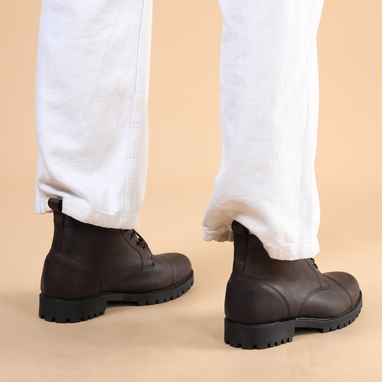 Men's Riding Boots Lace Up