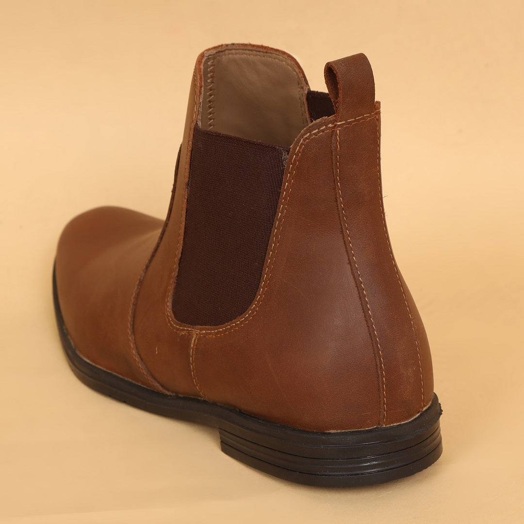 Leder warren Chelsea Leather Boots Oil Pull Up