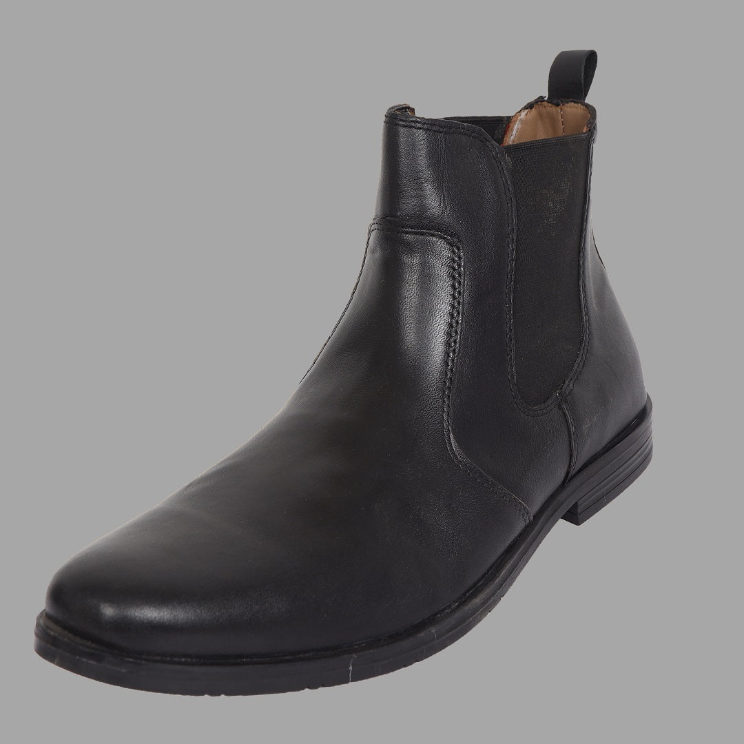 Leder warren Chelsea Leather Boots Black