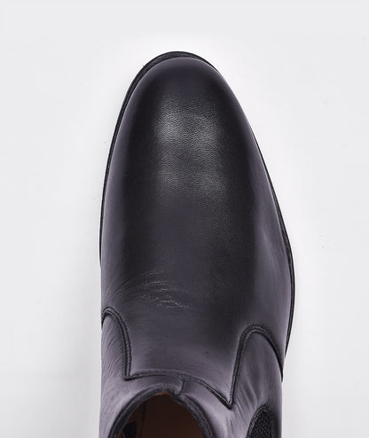 Leder warren Chelsea Leather Boots Black