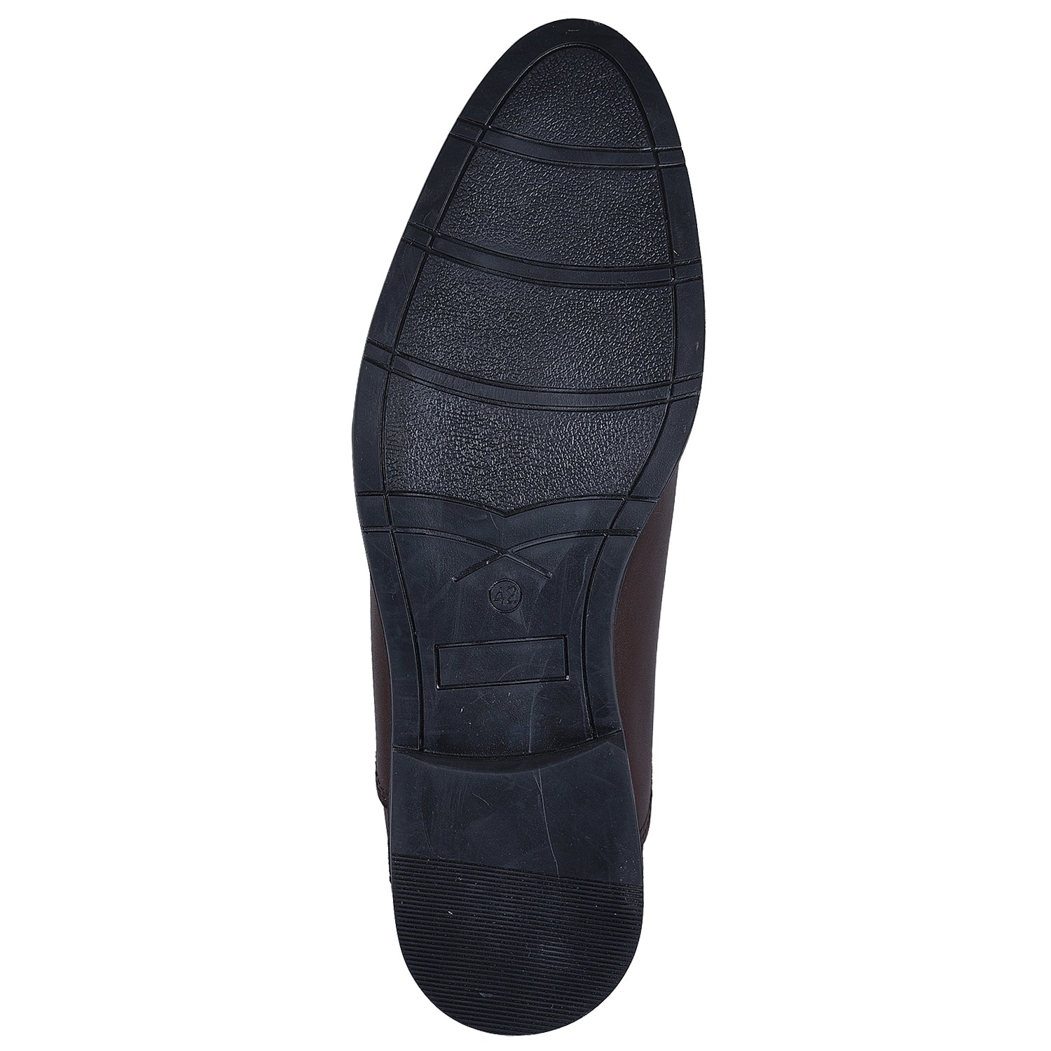 LEDERWARREN Brown Oxford Formal Shoe For Men