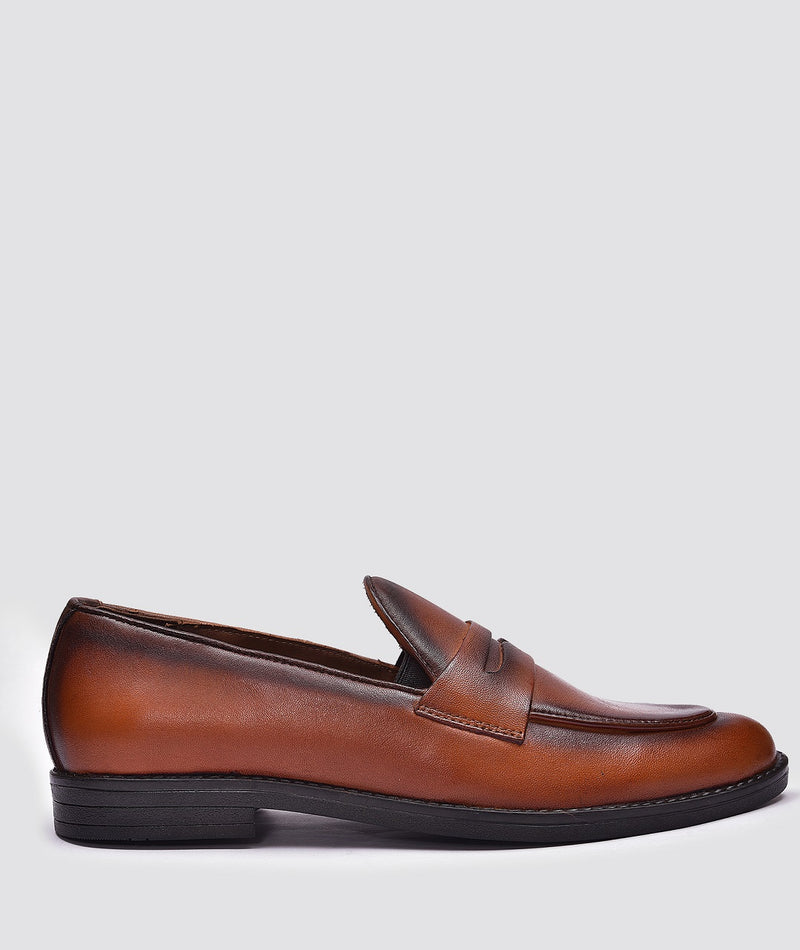 Penny Loafers Tan Shoes