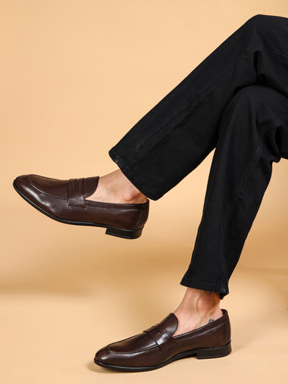 Penny Loafers Brown Shoes