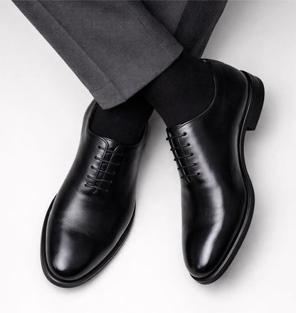 Andrea Formal Black Men Leather Formal Shoe.