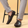 Load image into Gallery viewer, Lederwarren Milled Leather Plain Loafer Shoes