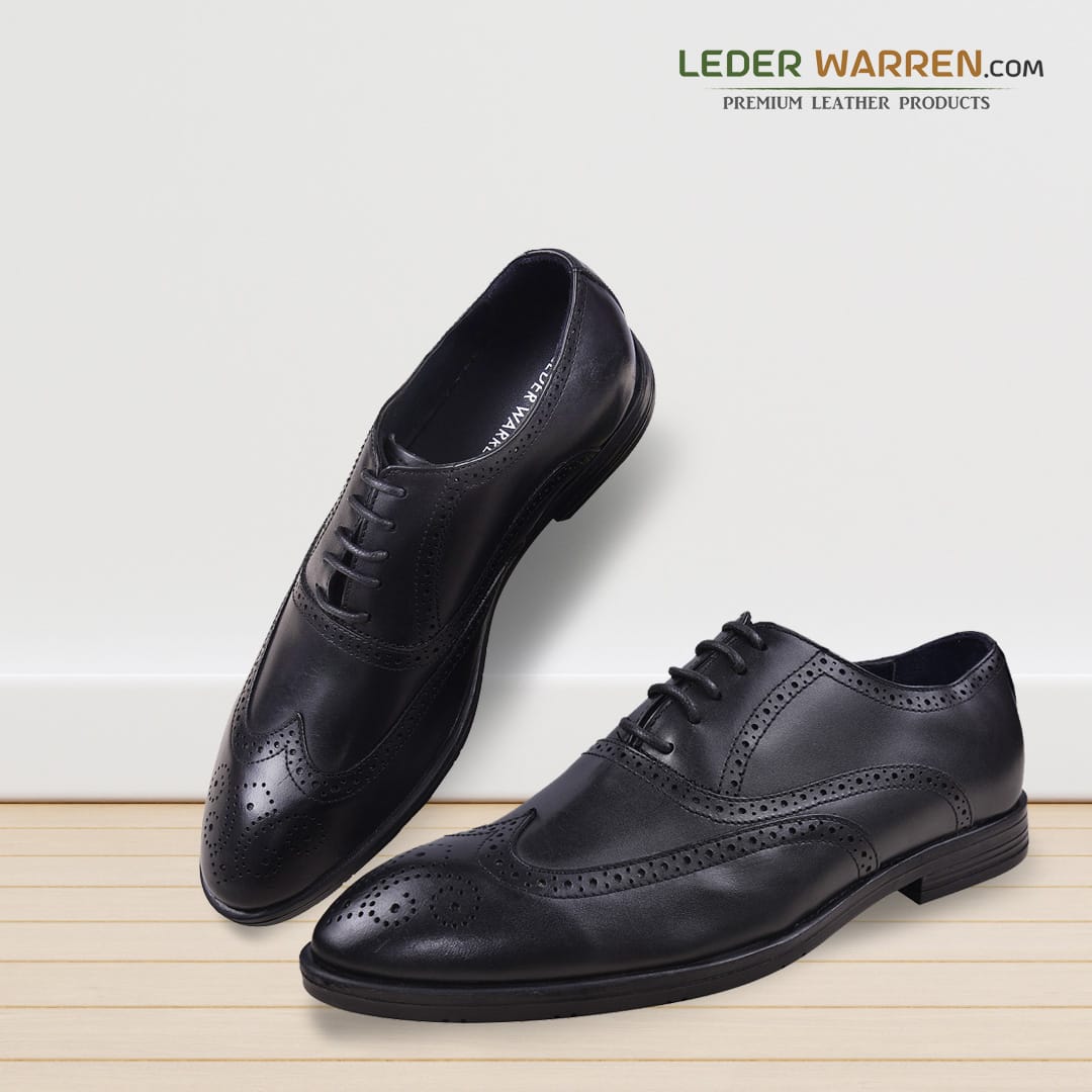 Leder warren Brogue Formal shoe Leather 