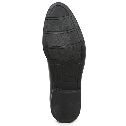 Andrea Formal Black Men Leather Formal Shoe