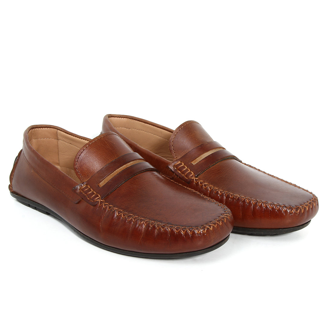 LOAFER SHOES Giuseppe Loafers Shoes leaderwarren TAN / 6